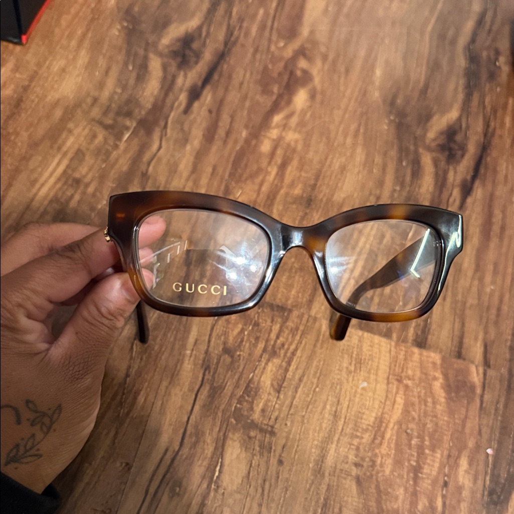 Gucci Brown Women's Cat Eye Sunglasses